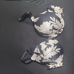 NWOT Soma Vanishing Back Full Coverage Bra Size 40C Black & Tan